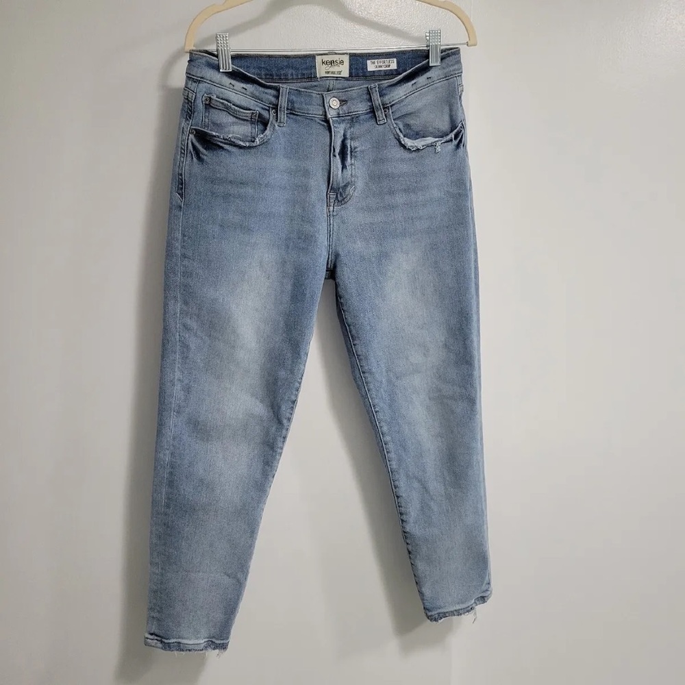 Kensie Effortless Skinny Crop Jean